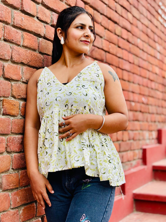 LushLeaf Strappy Top